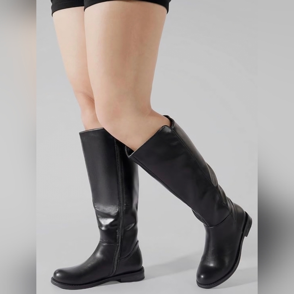 NWB Shoe 'N Tale Wide Calf Knee High Boots #417 - Picture 2 of 12